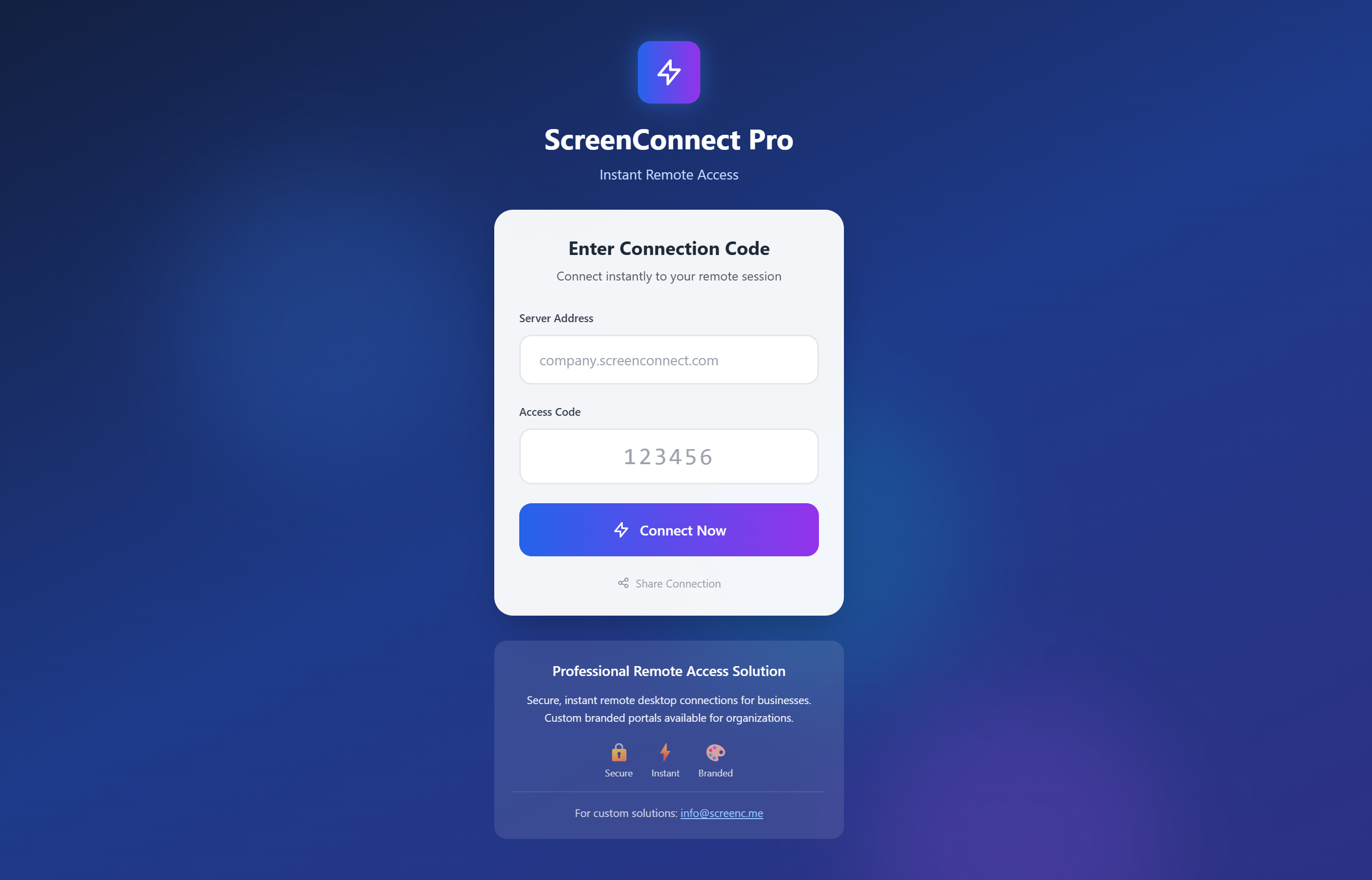 ScreenC.ME: Your custom ScreenConnect portal - Image 1