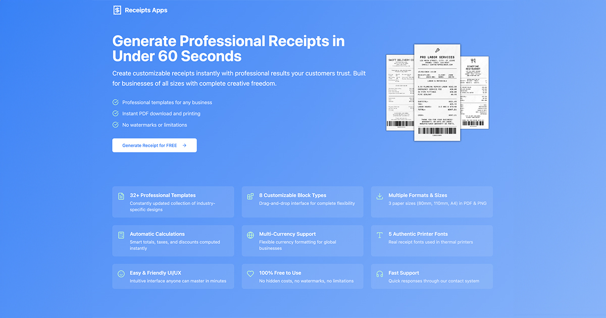 Receipts Apps thumbnail 1