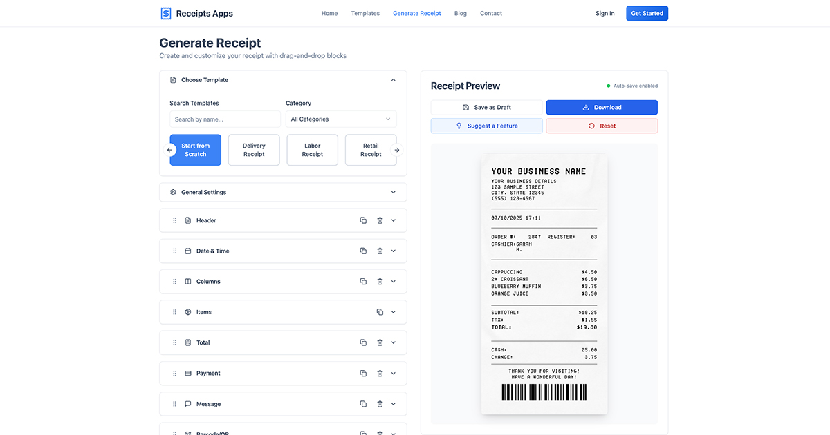 Receipts Apps thumbnail 3