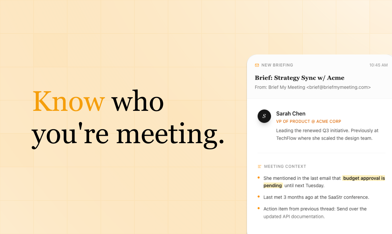 Brief My Meeting thumbnail 2