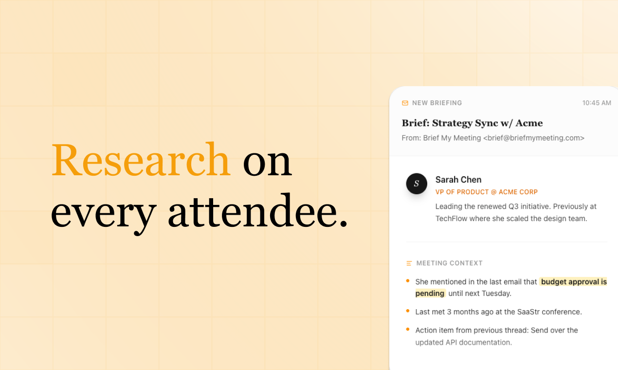 Brief My Meeting thumbnail 3