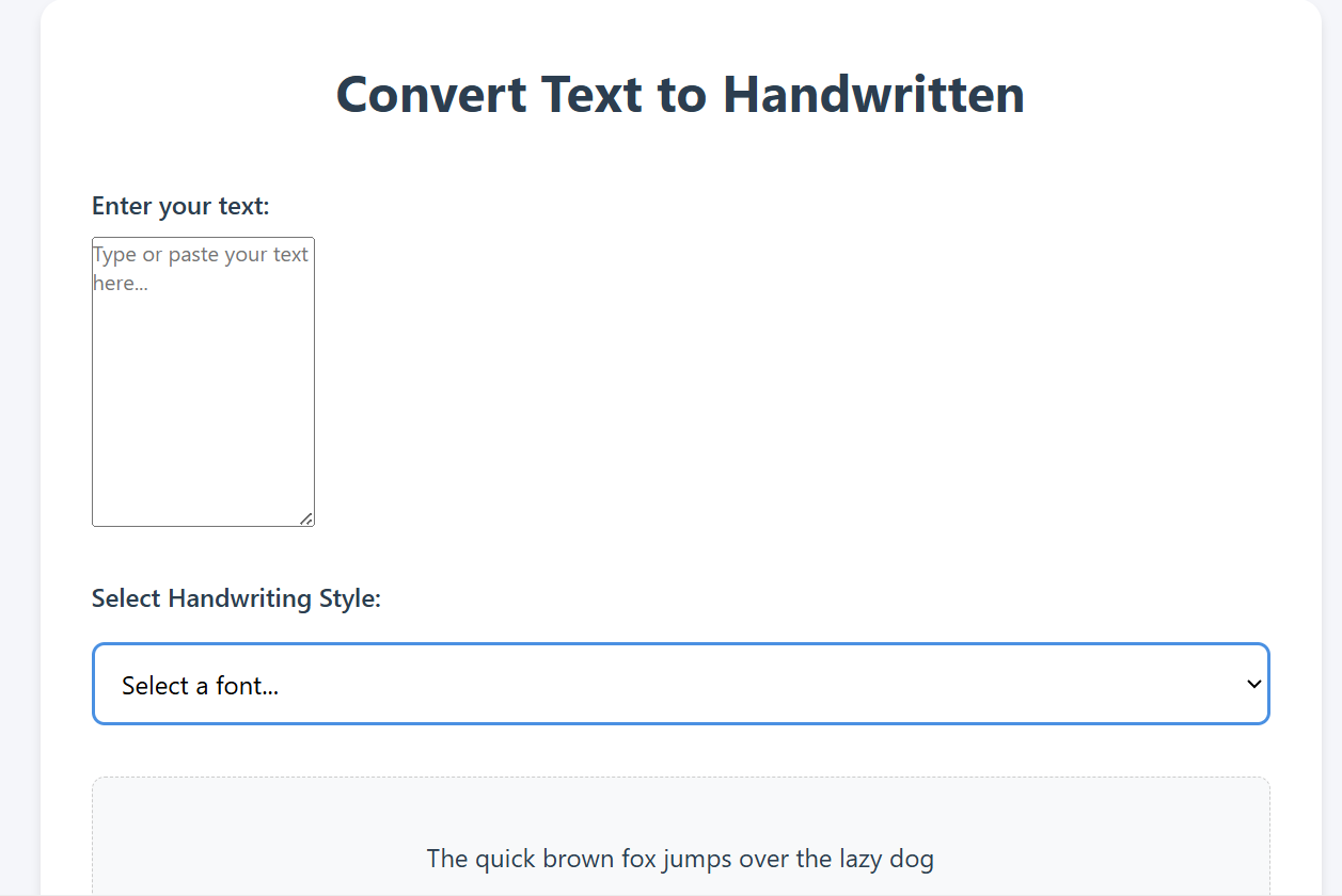 TEXT2HANDWRITTEN thumbnail 2