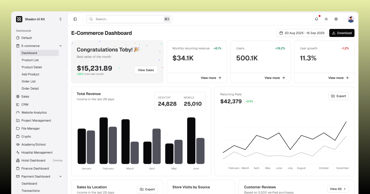 Shadcn UI Kit thumbnail 3