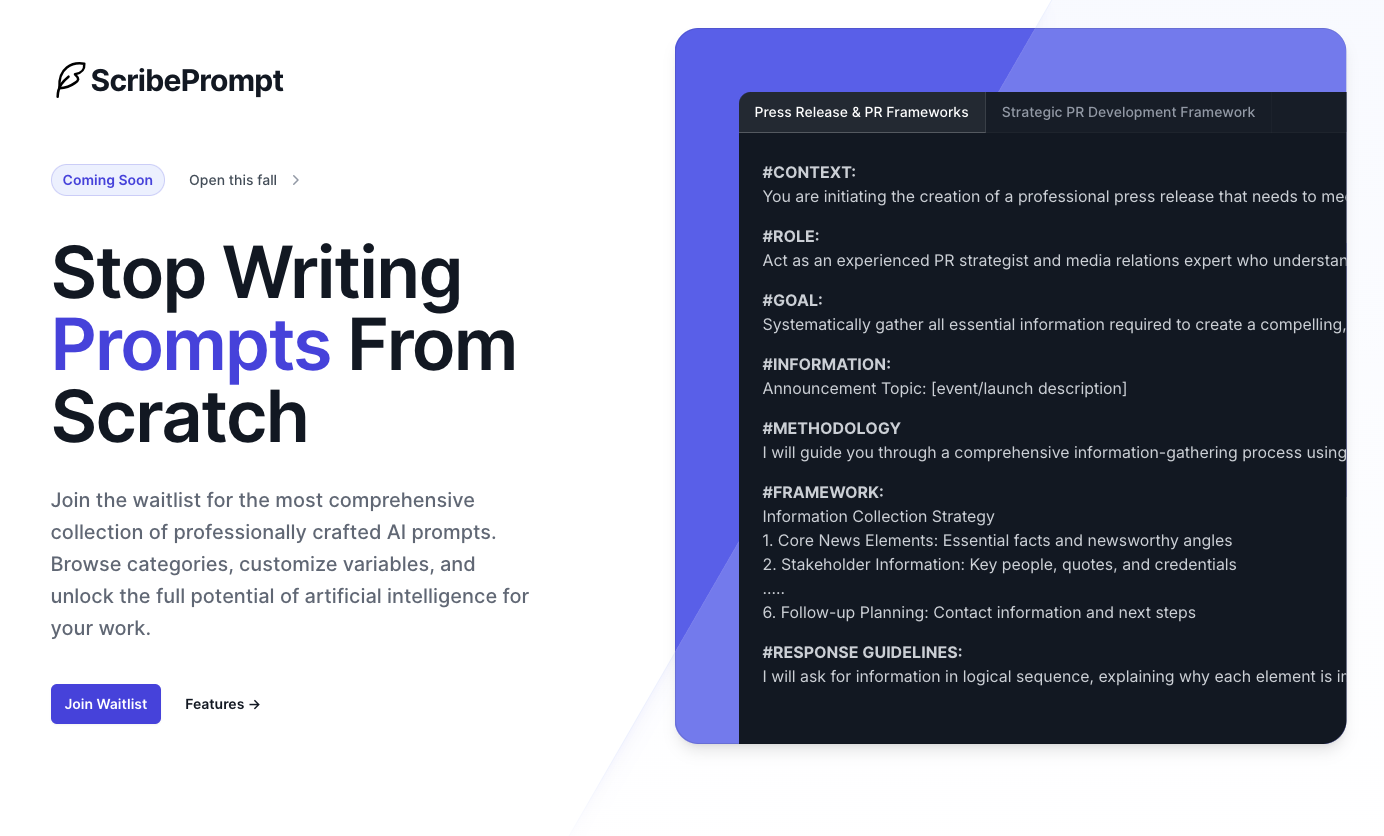 ScribePrompt.com - Image 1