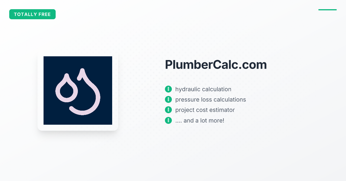PlumberCalc.com - Image 1