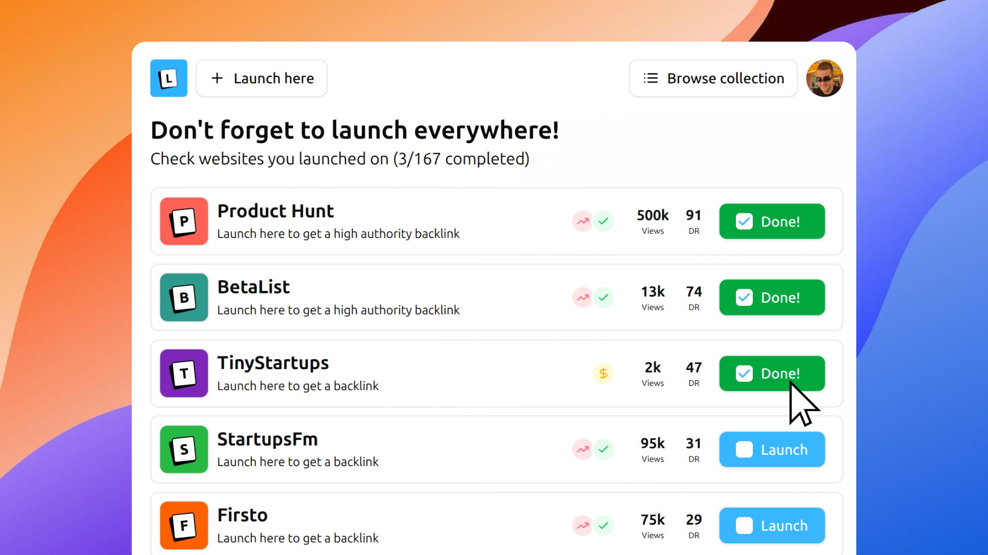 Launch List thumbnail 3