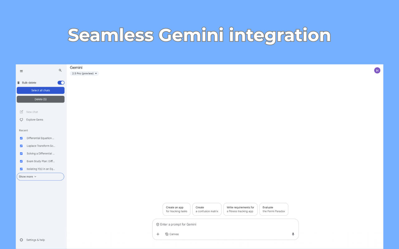 Gemini Bulk Delete thumbnail 3