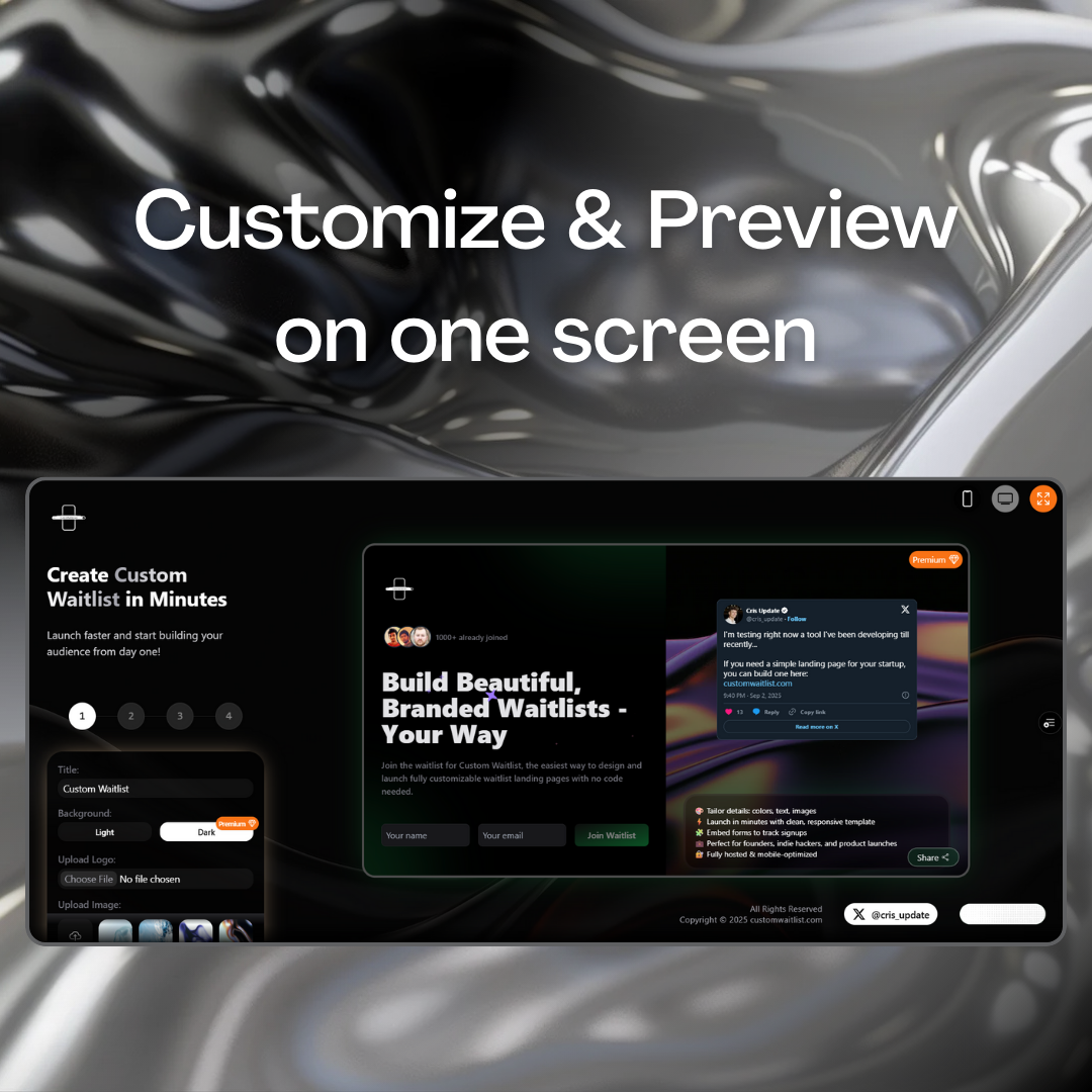 Custom Waitlist thumbnail 2