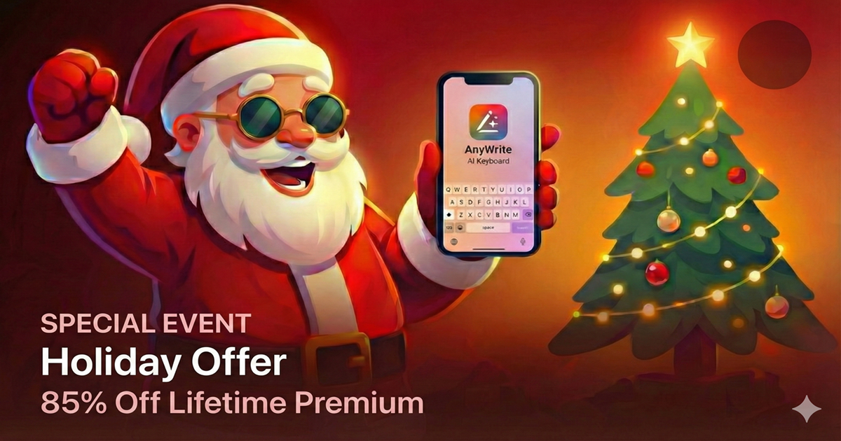 AnyWrite – AI Keyboard - Image 1