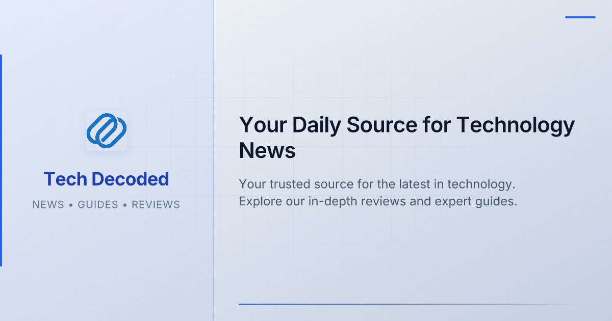 Tech Decoded - Image 1