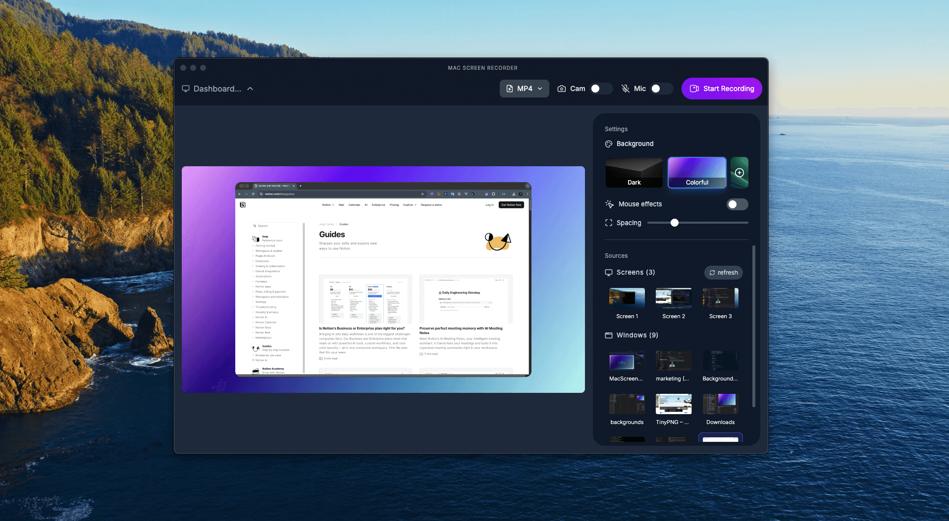 Mac Screen Recorder thumbnail 3