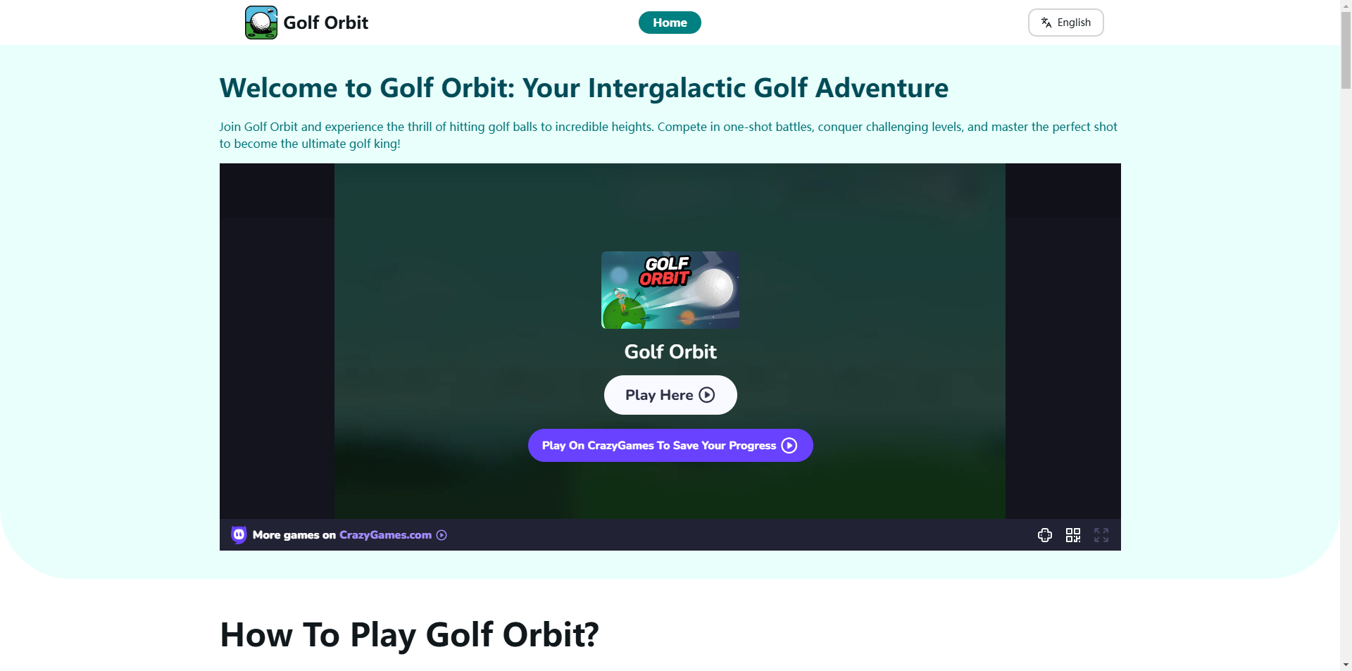 Golf Orbit - Image 1