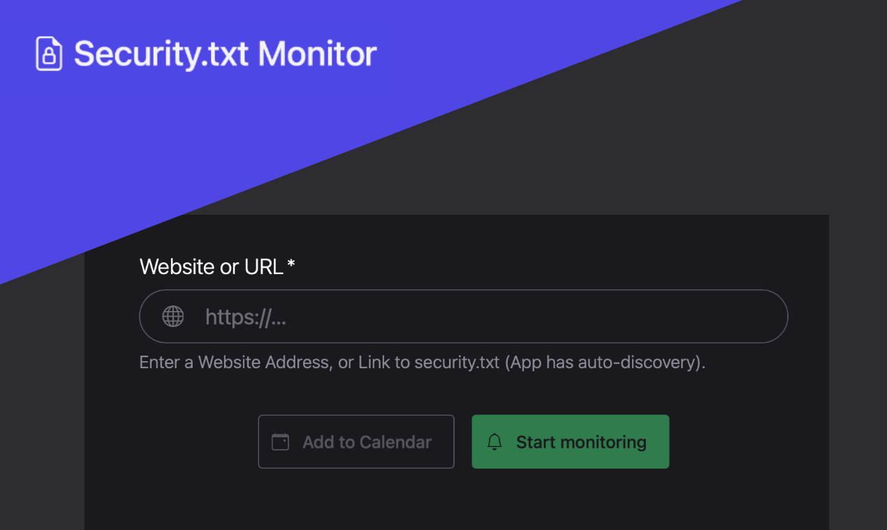 Security.txt Monitor - Image 1