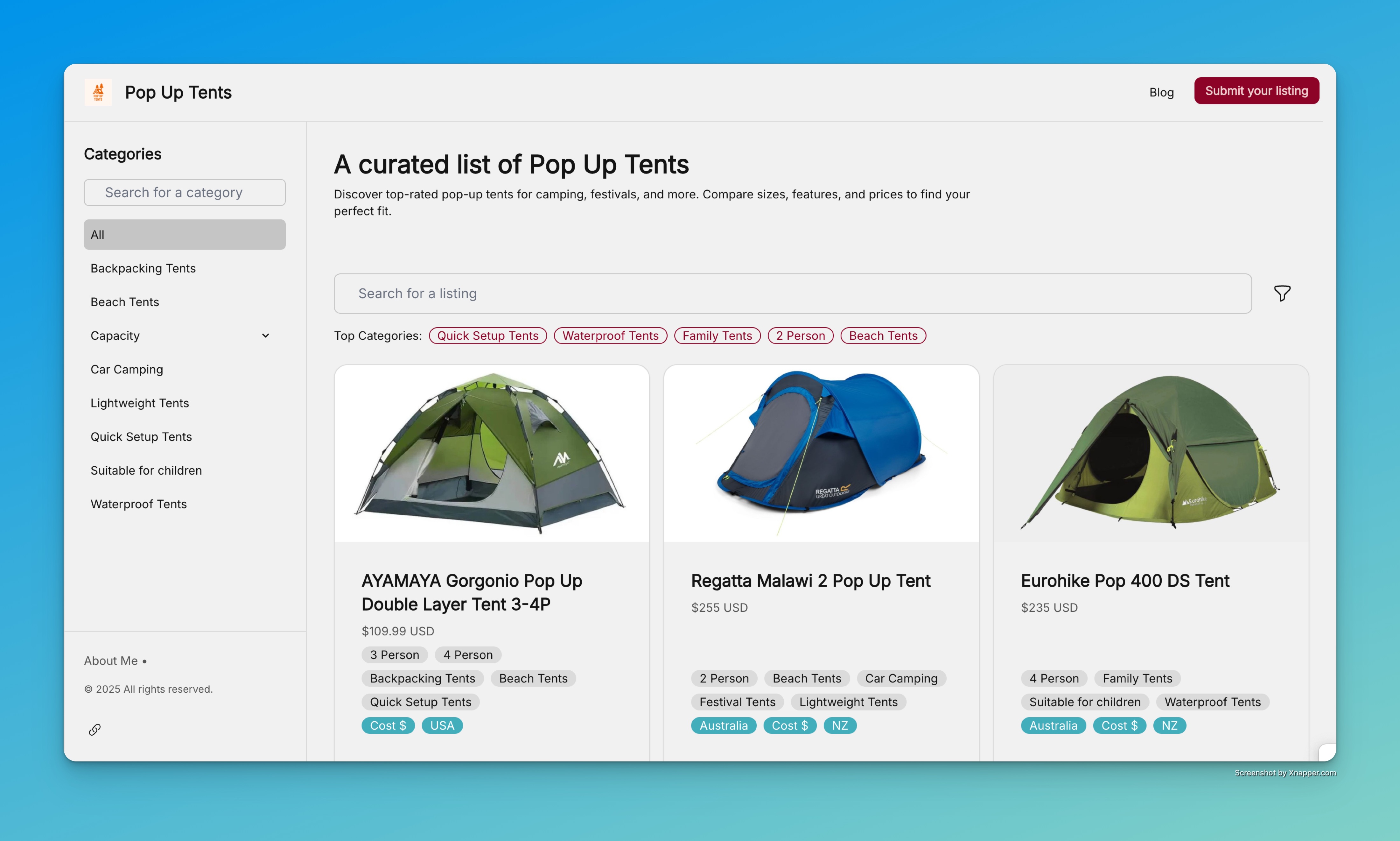 Pop Up Tents thumbnail 2