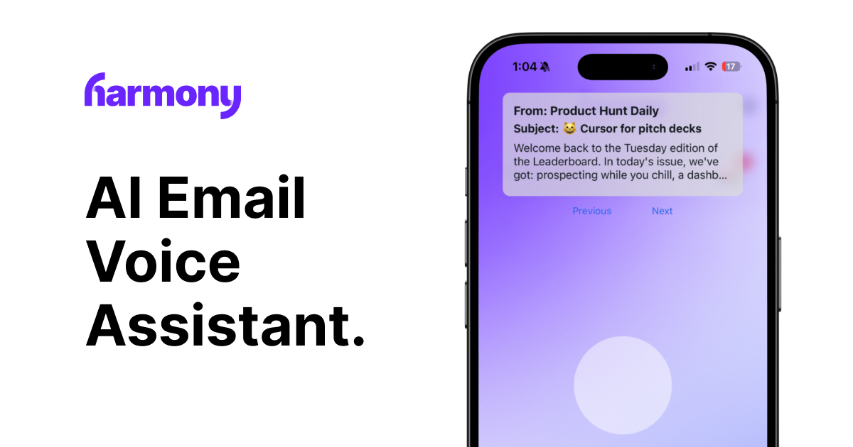Harmony AI Email Assistant - Image 1