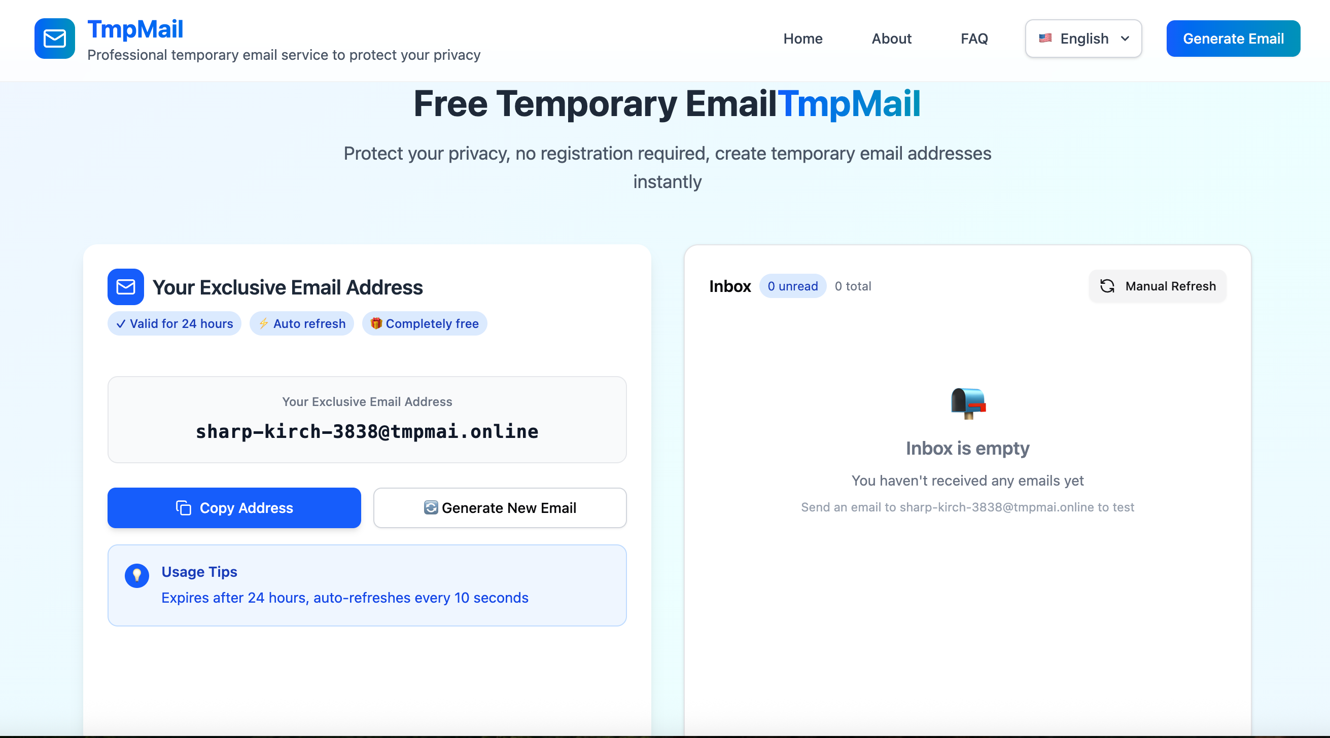 TmpMail - Image 1