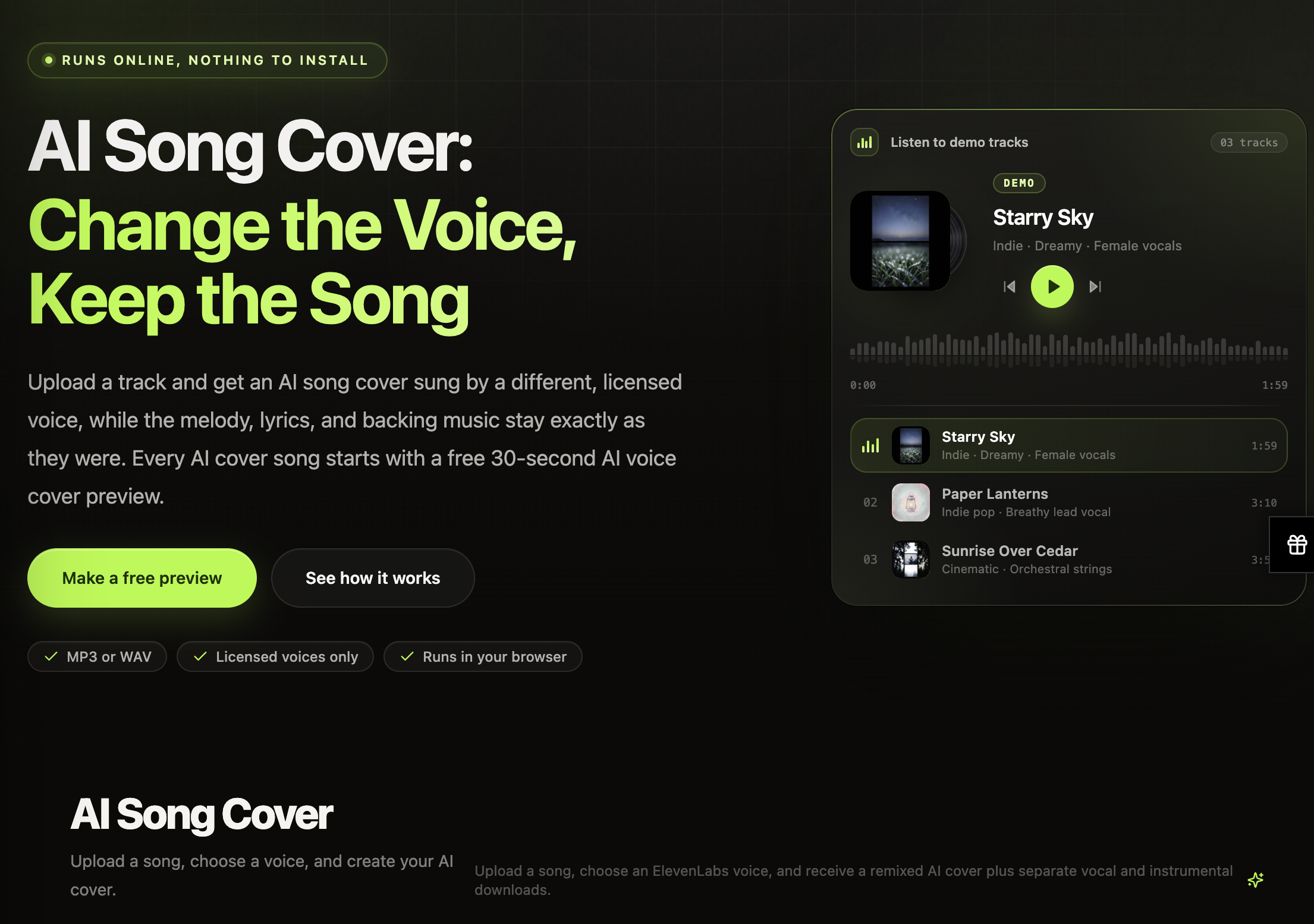 AISongCover - Image 1