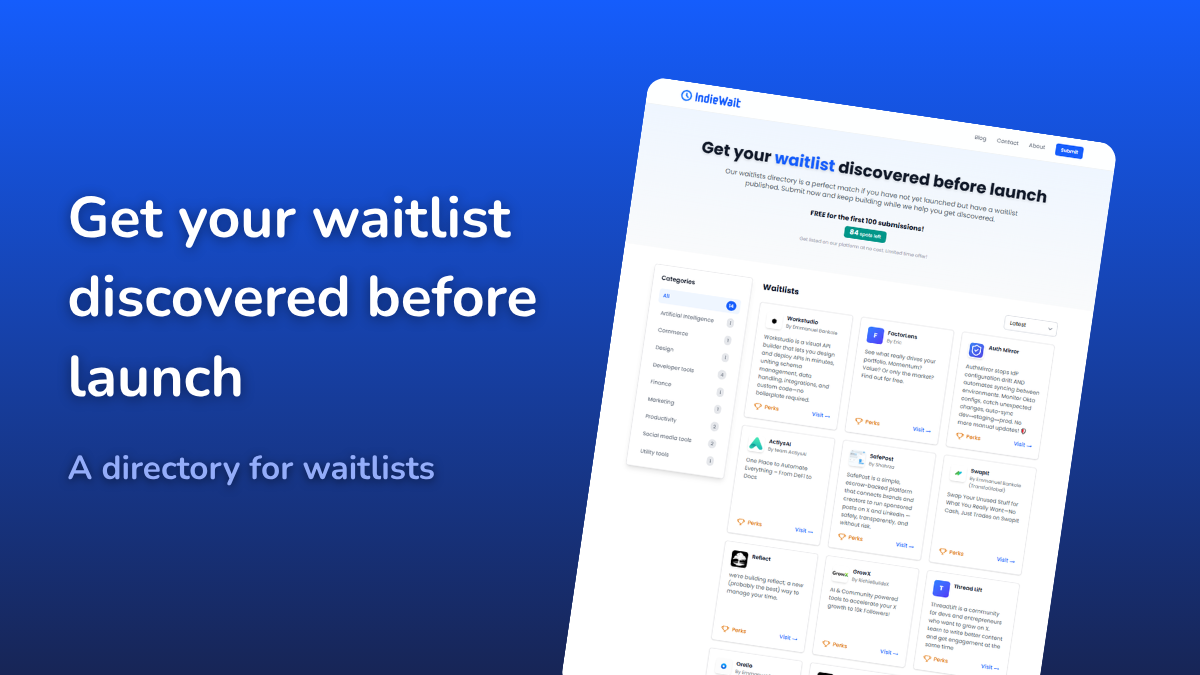 IndieWait thumbnail 1