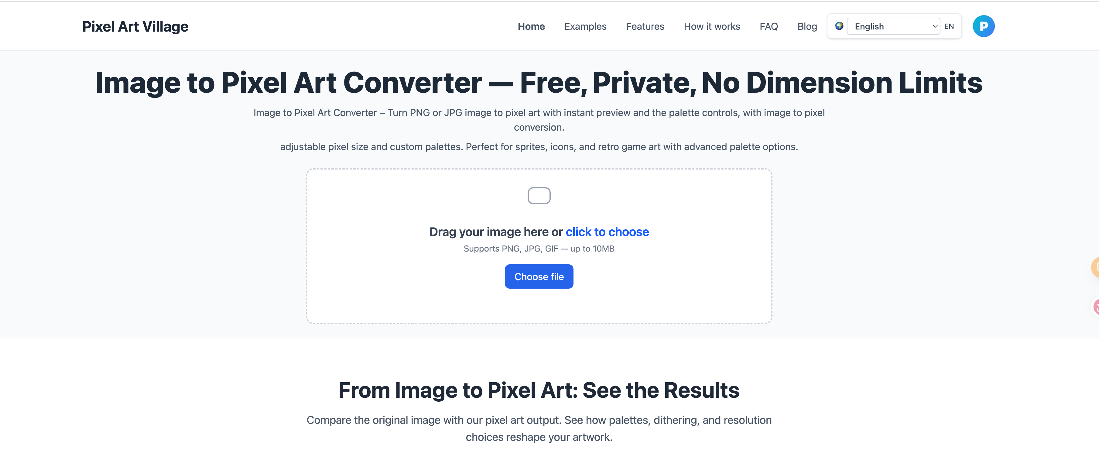 Pixel Art Village - Image 1