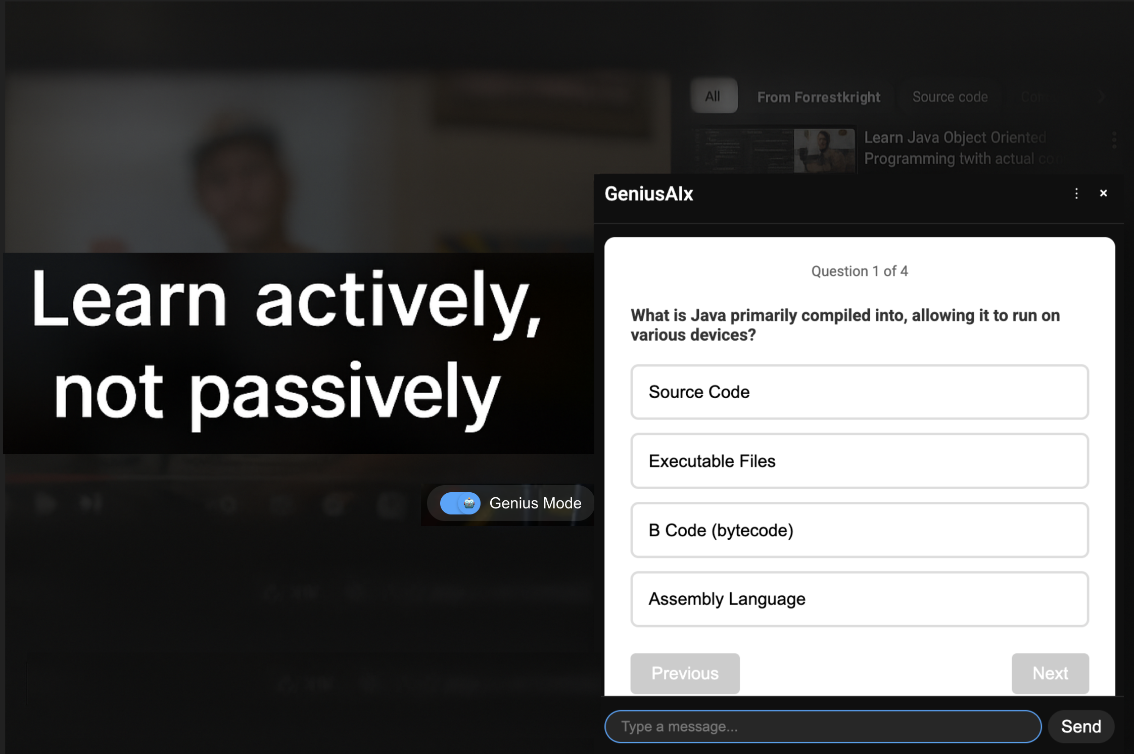 Genius AIx for YouTube: Summarize & Ask thumbnail 2