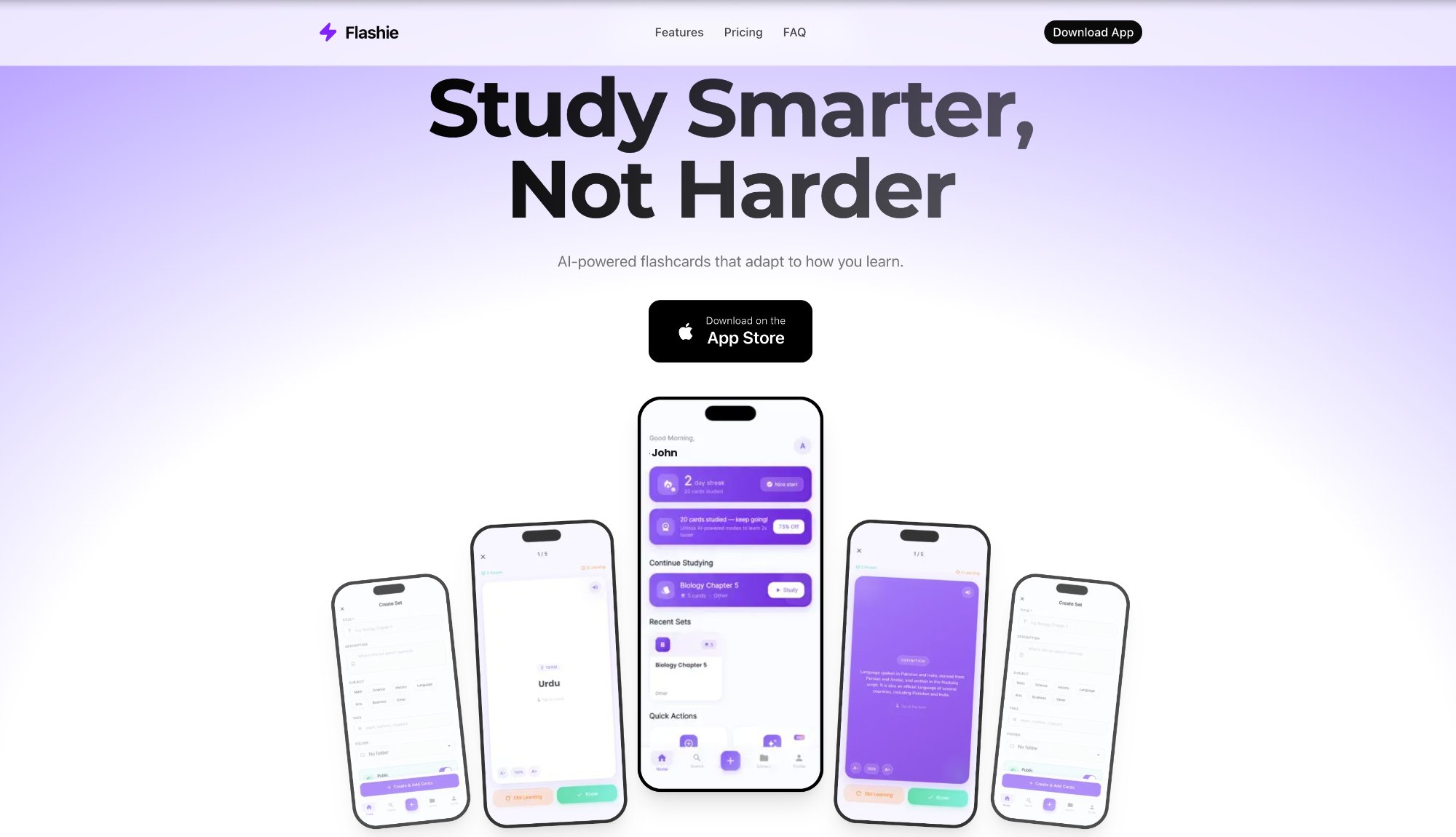 Flashie : AI-Powered Flashcard Study App thumbnail 1