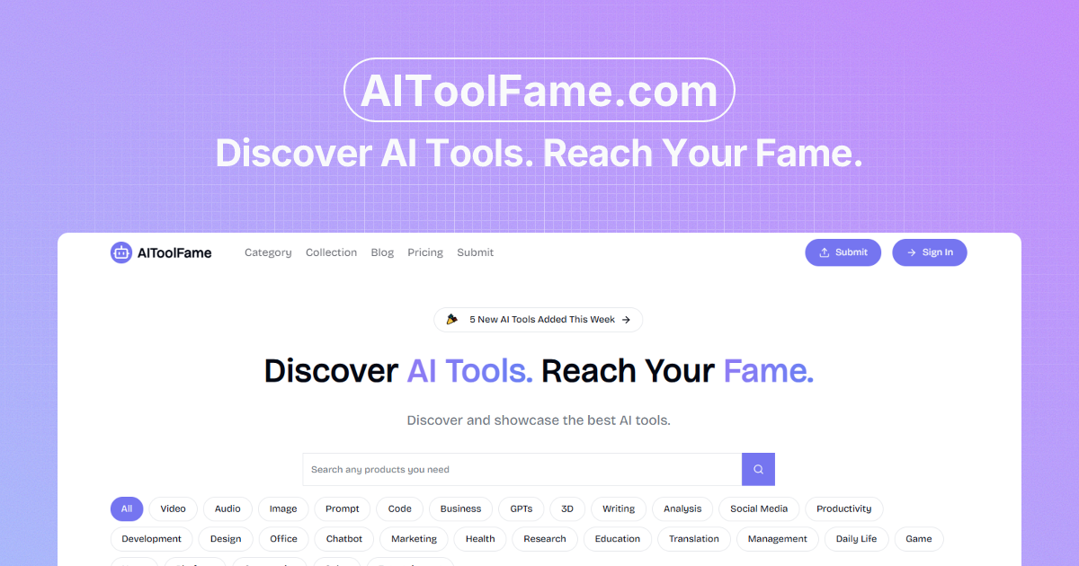 AIToolFame - Image 1
