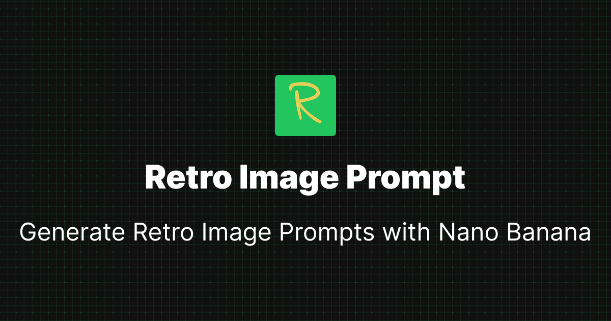 Retro Image Prompt thumbnail 2