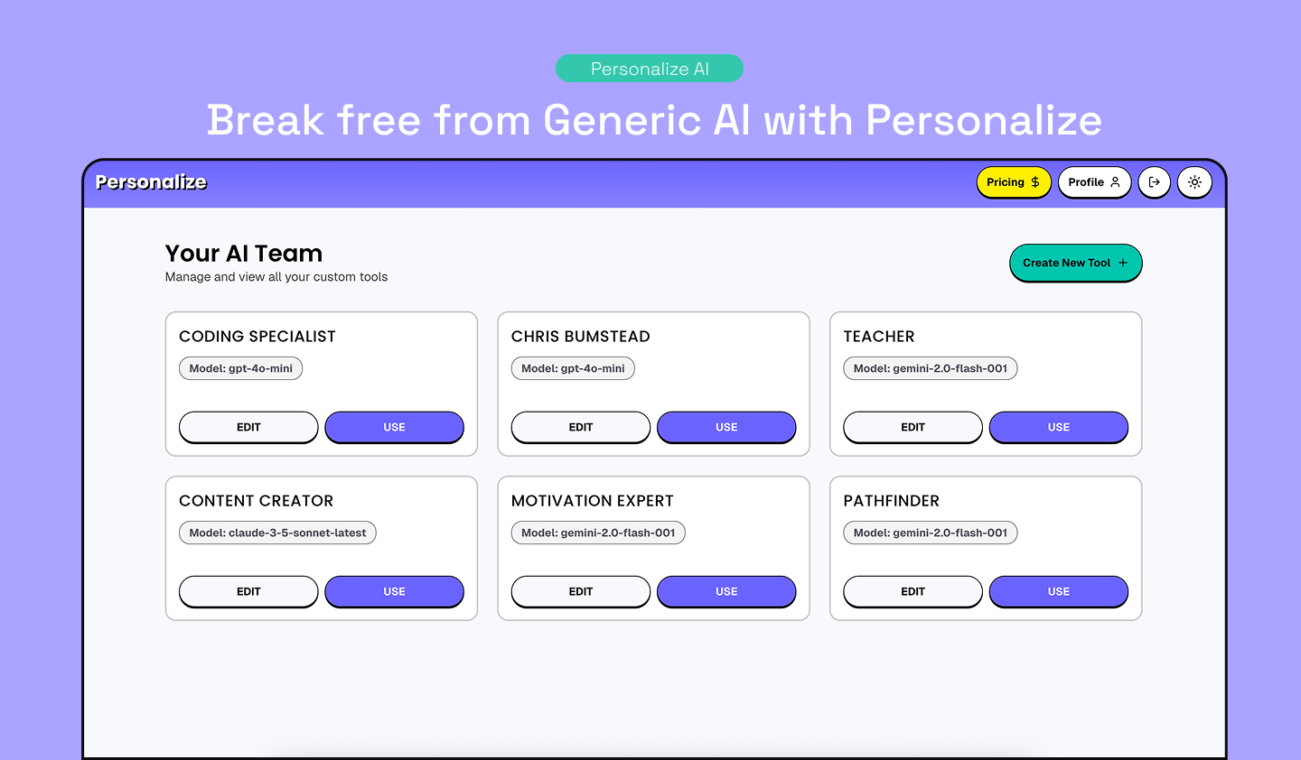 Personalize - Image 1